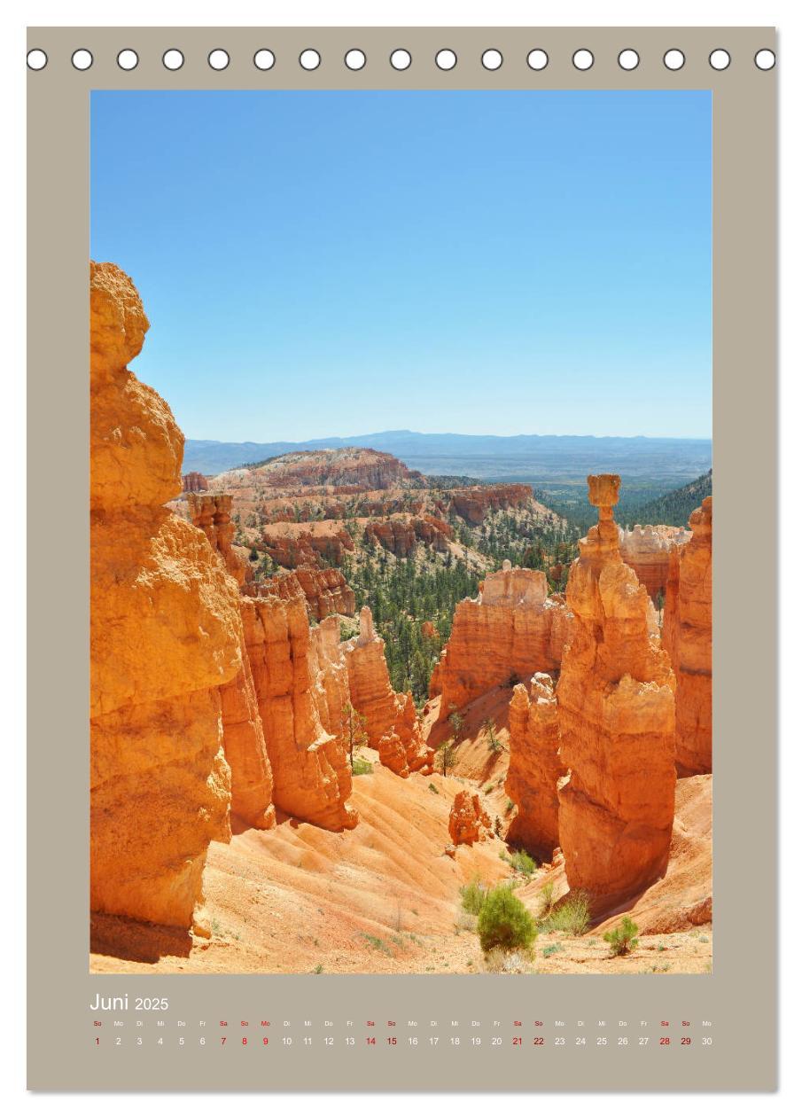 Bild: 9783435935109 | Erlebe mit mir den Bryce Canyon Nationalpark (Tischkalender 2025...