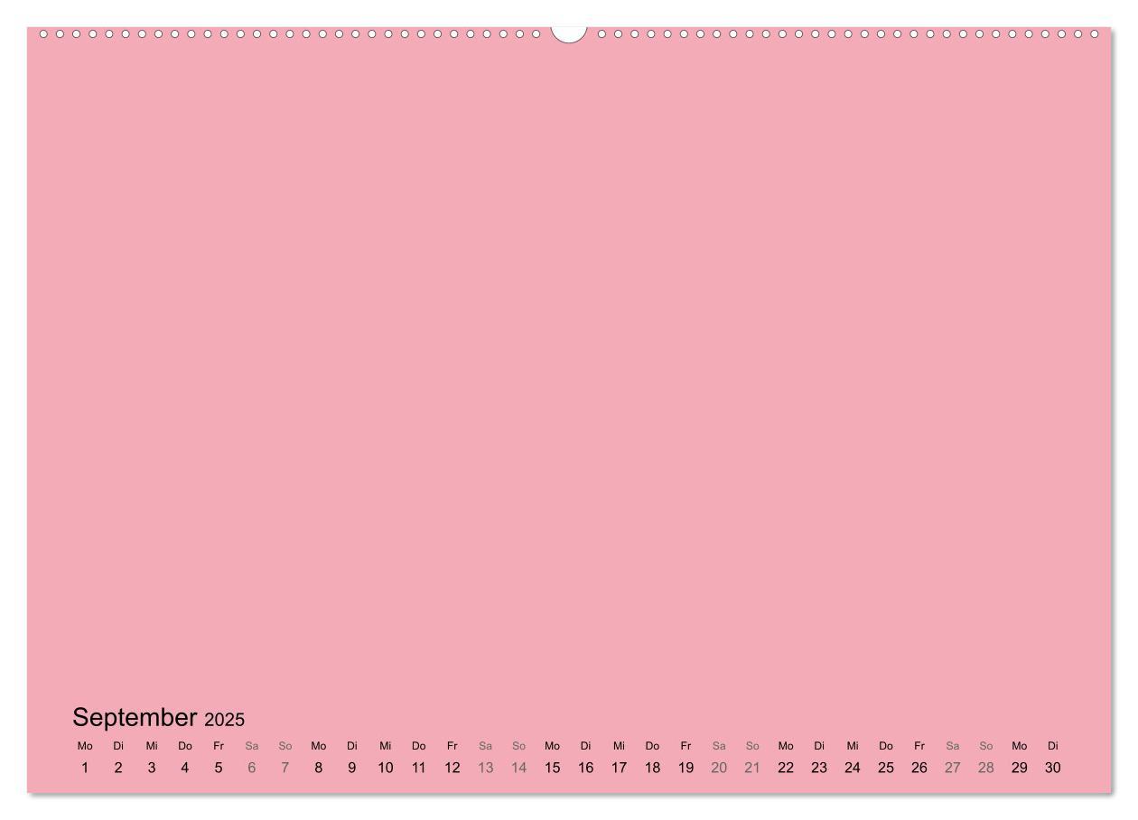 Bild: 9783435215393 | DIY Bastel-Kalender -Warme Pastell Farben- Zum Selbstgestalten...