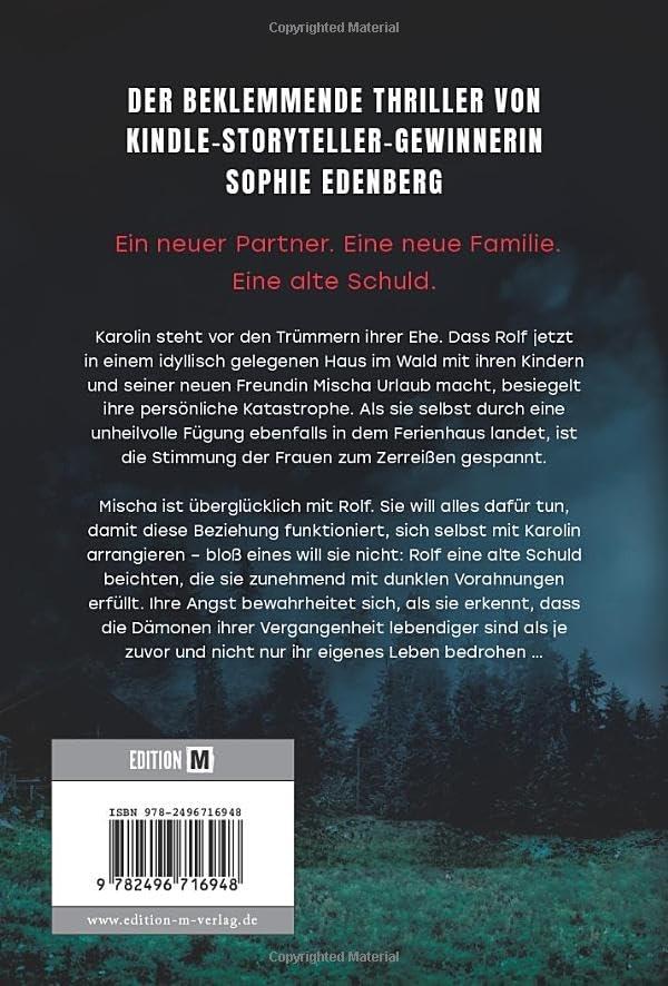 Rückseite: 9782496716948 | Das Schweigen der Geliebten | Sophie Edenberg | Taschenbuch | Deutsch