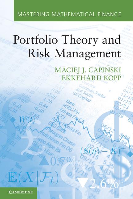 Cover: 9780521177146 | Portfolio Theory and Risk Management | Maciej J. Capi¿ski (u. a.)