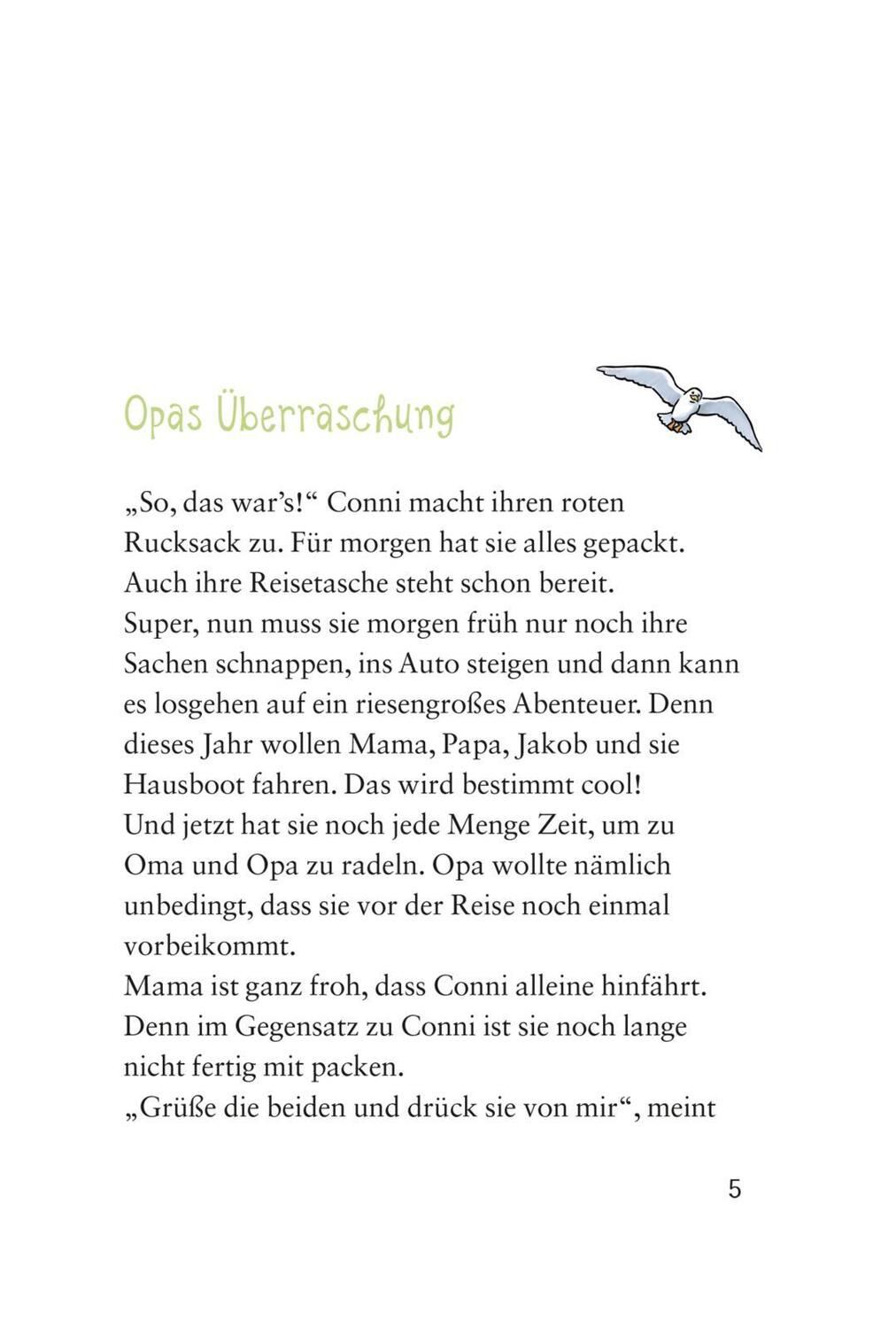 Bild: 9783551556295 | Conni Erzählbände 39: Conni und das Hausboot-Abenteuer | Julia Boehme