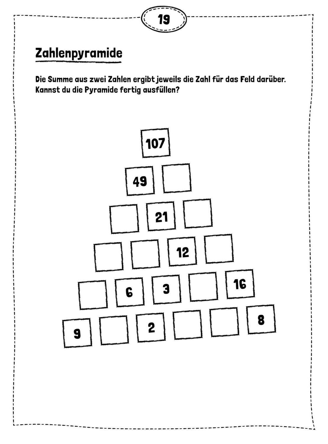 Bild: 9783551190826 | Mega Rätselblock - Buchstabenrätsel, Denkspiele, Zahlenpyramiden,...