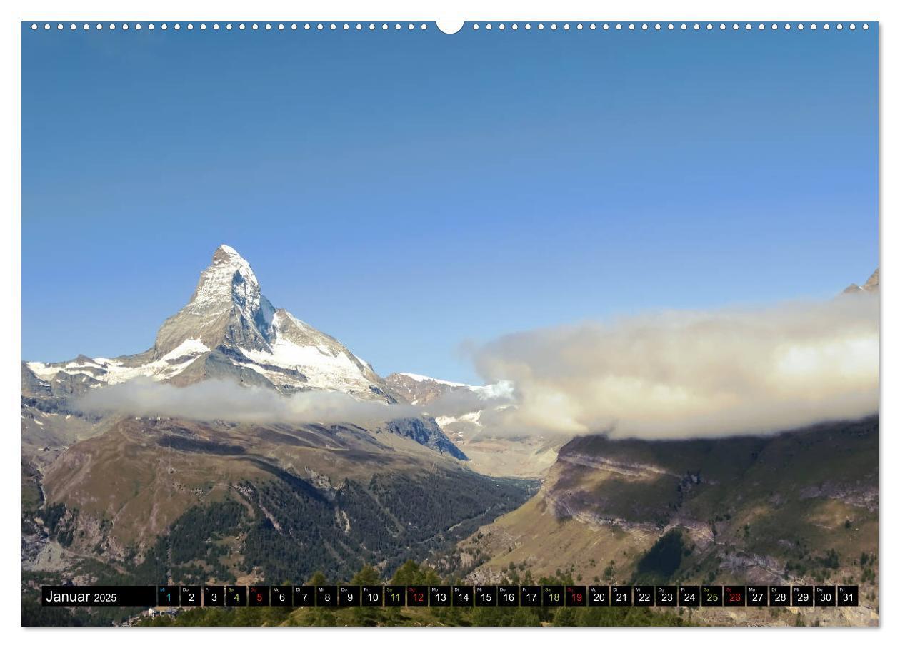 Bild: 9783435211128 | Und ewig lockt das Matterhorn (hochwertiger Premium Wandkalender...