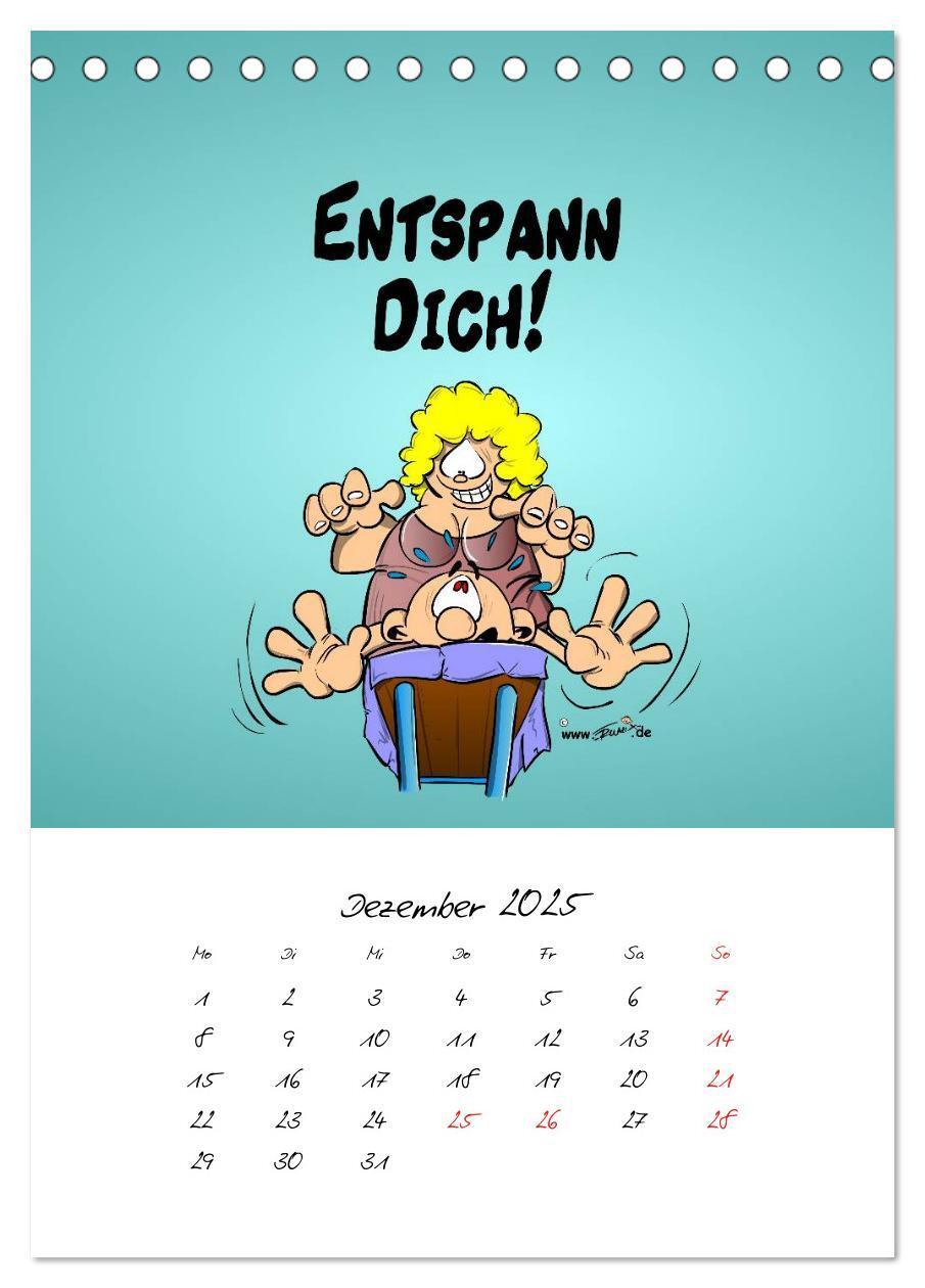 Bild: 9783457045312 | Trumix Cartoons - Gesundheit (Tischkalender 2025 DIN A5 hoch),...