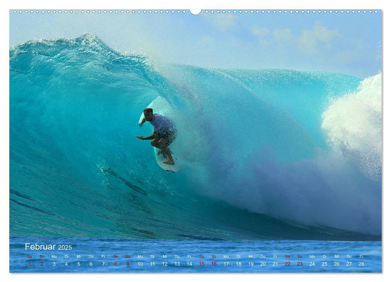 Bild: 9783435329038 | Surfen - die perfekte Welle (Wandkalender 2025 DIN A2 quer),...