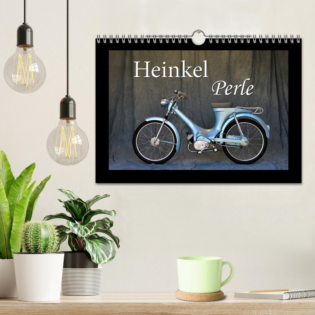 Bild: 9783435404773 | Heinkel Perle (Wandkalender 2025 DIN A4 quer), CALVENDO Monatskalender