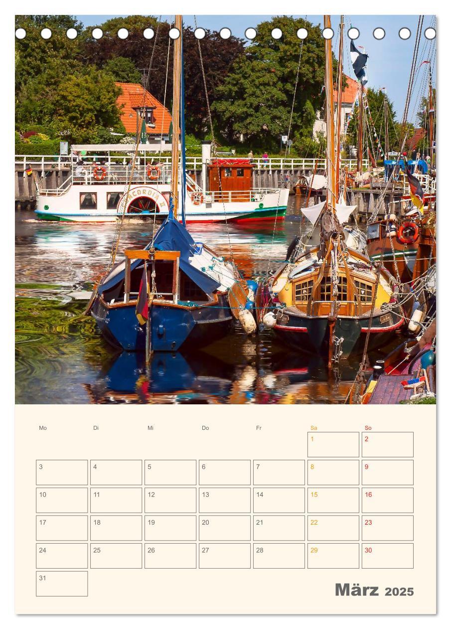 Bild: 9783457051405 | Ostfriesland - Carolinensiel, der Museumshafen (Tischkalender 2025...