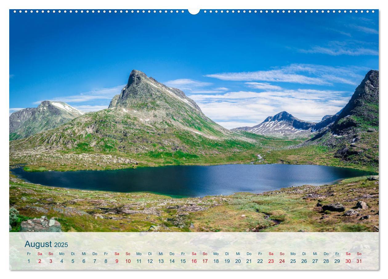 Bild: 9783435355303 | Norwegen von Oslo bis Ålesund (Wandkalender 2025 DIN A2 quer),...