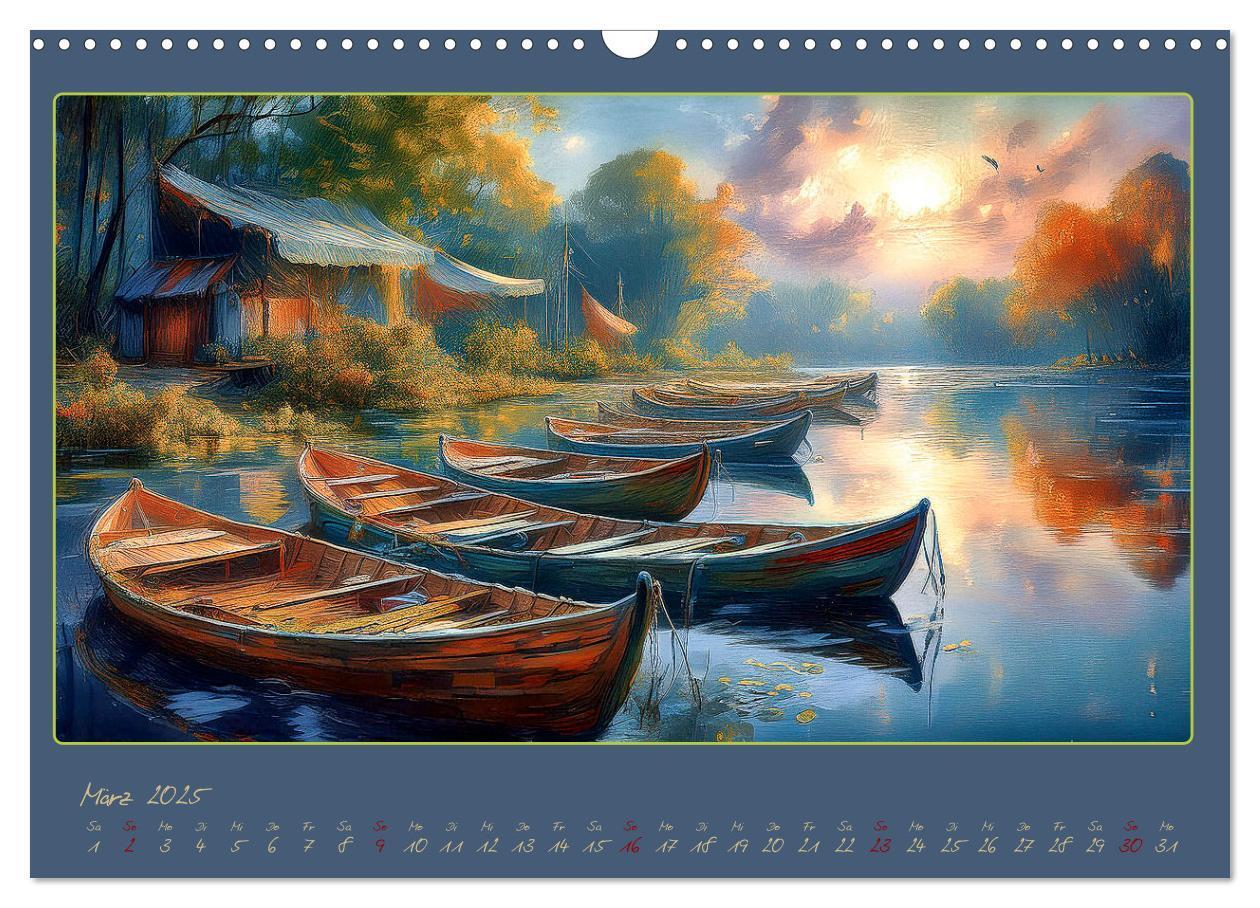 Bild: 9783457168981 | Landschaft romantisch gesehen (Wandkalender 2025 DIN A3 quer),...