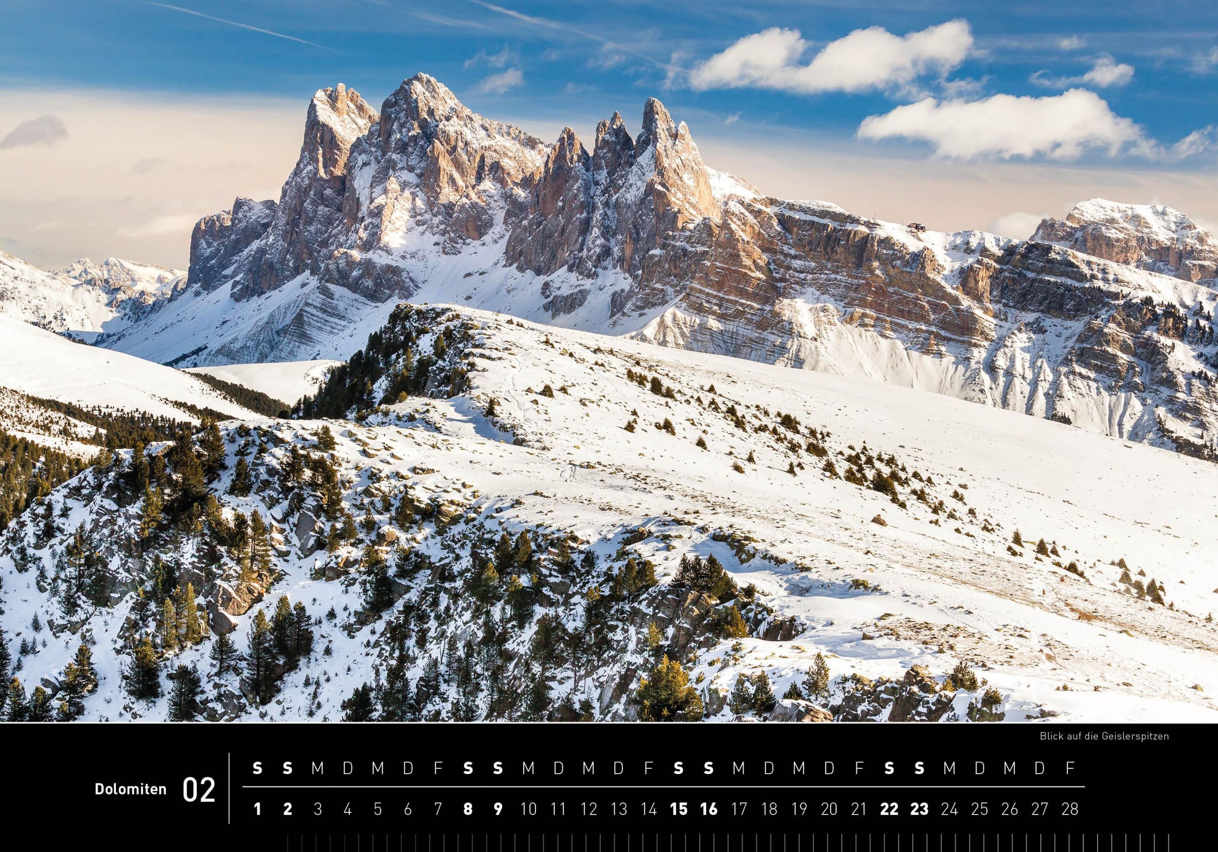 Bild: 9783968555188 | 360° Dolomiten Premiumkalender 2025 | Alexander Pichler | Kalender