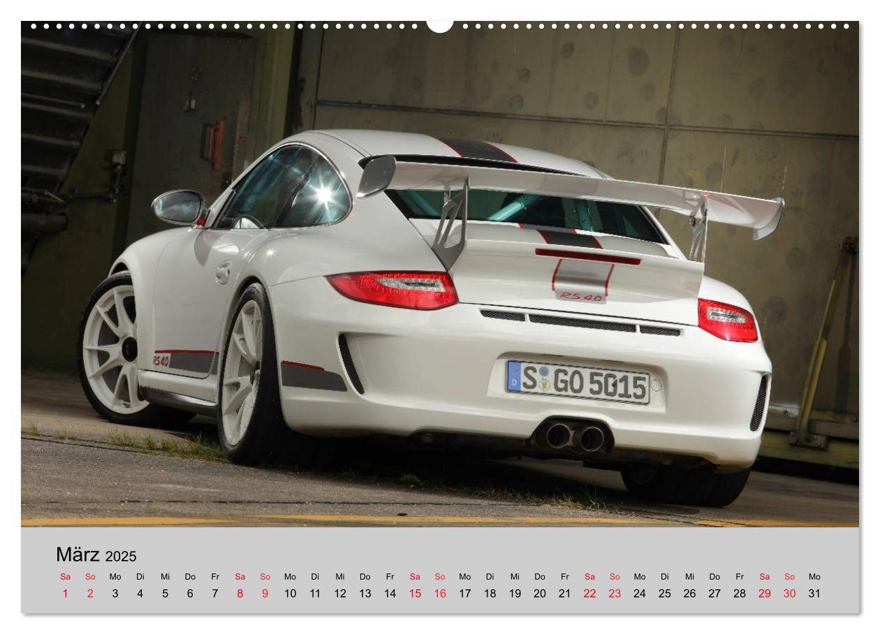 Bild: 9783435706150 | Porsche GT3RS 4,0 (Wandkalender 2025 DIN A2 quer), CALVENDO...