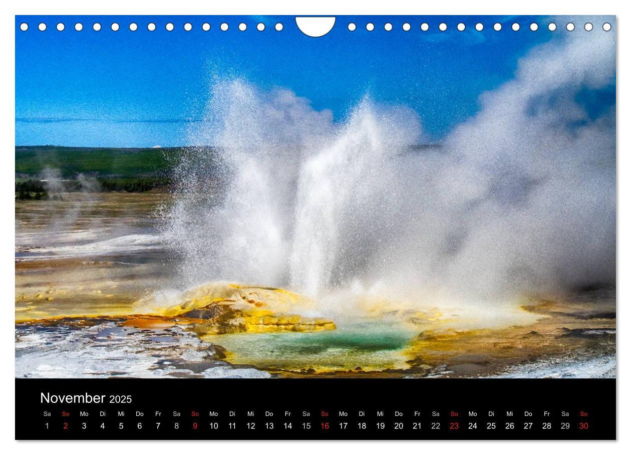 Bild: 9783435664498 | Traumziele in den USA. Der Yellowstone National Park (Wandkalender...