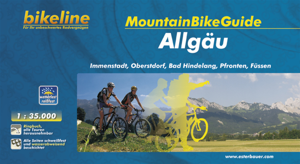 Cover: 9783850002165 | bikeline MountainBikeGuide Allgäu | Esterbauer Verlag | Stück | 139 S.