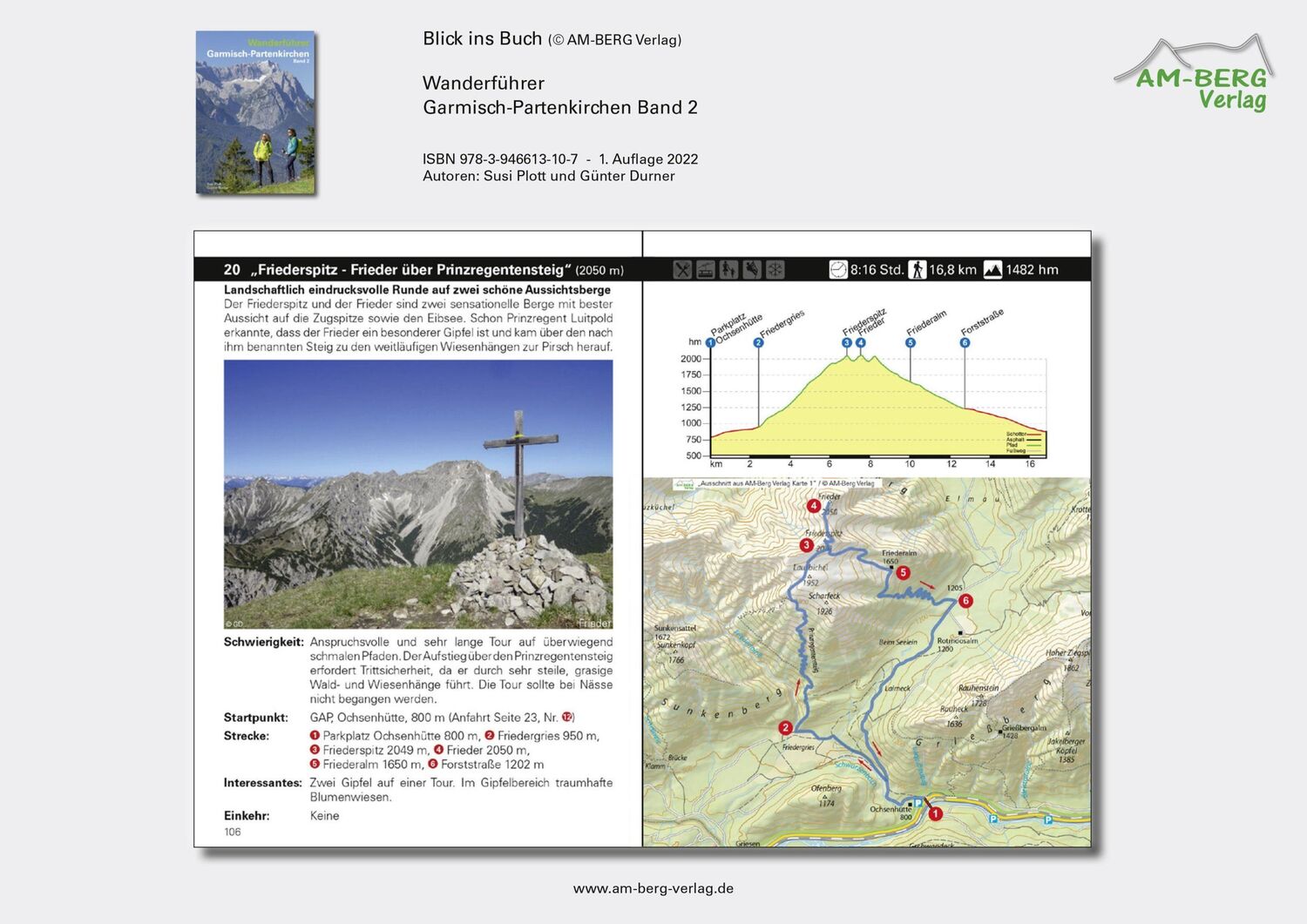 Bild: 9783946613107 | Wanderführer Garmisch-Partenkirchen Band 2 | Susi Plott (u. a.) | Buch