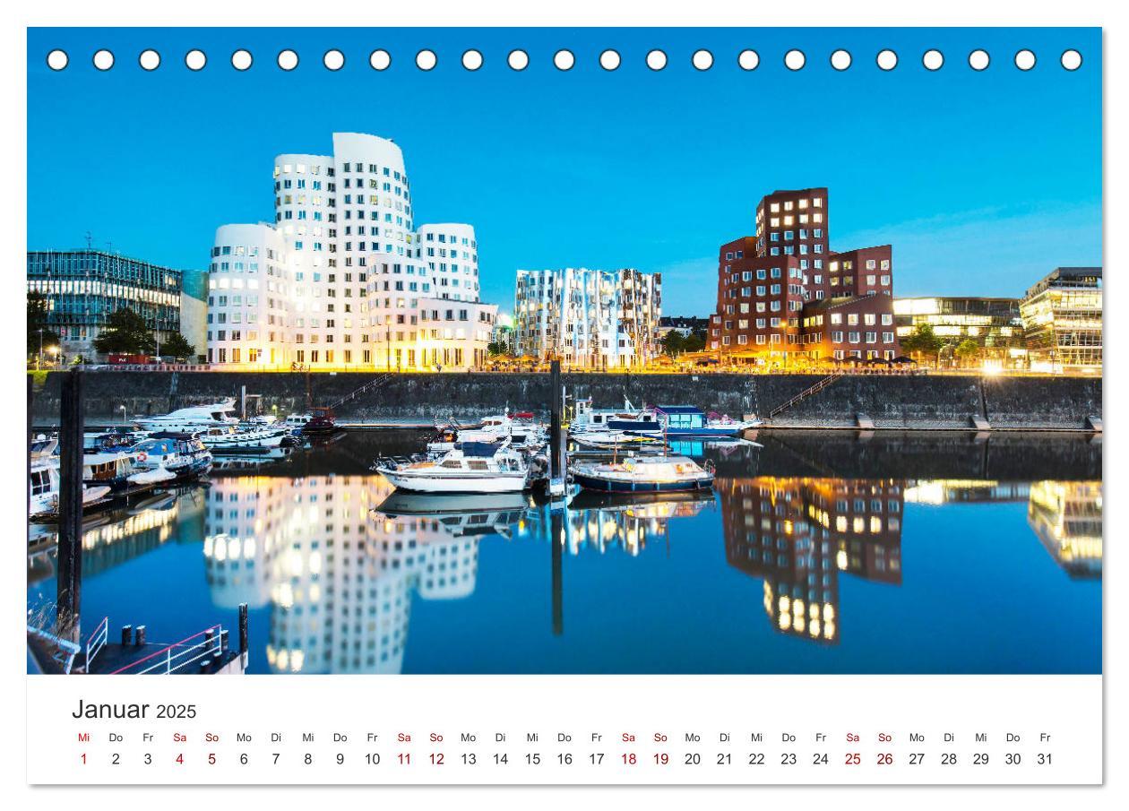 Bild: 9783435190713 | Düsseldorf - Tradition und Moderne am Rhein (Tischkalender 2025 DIN...