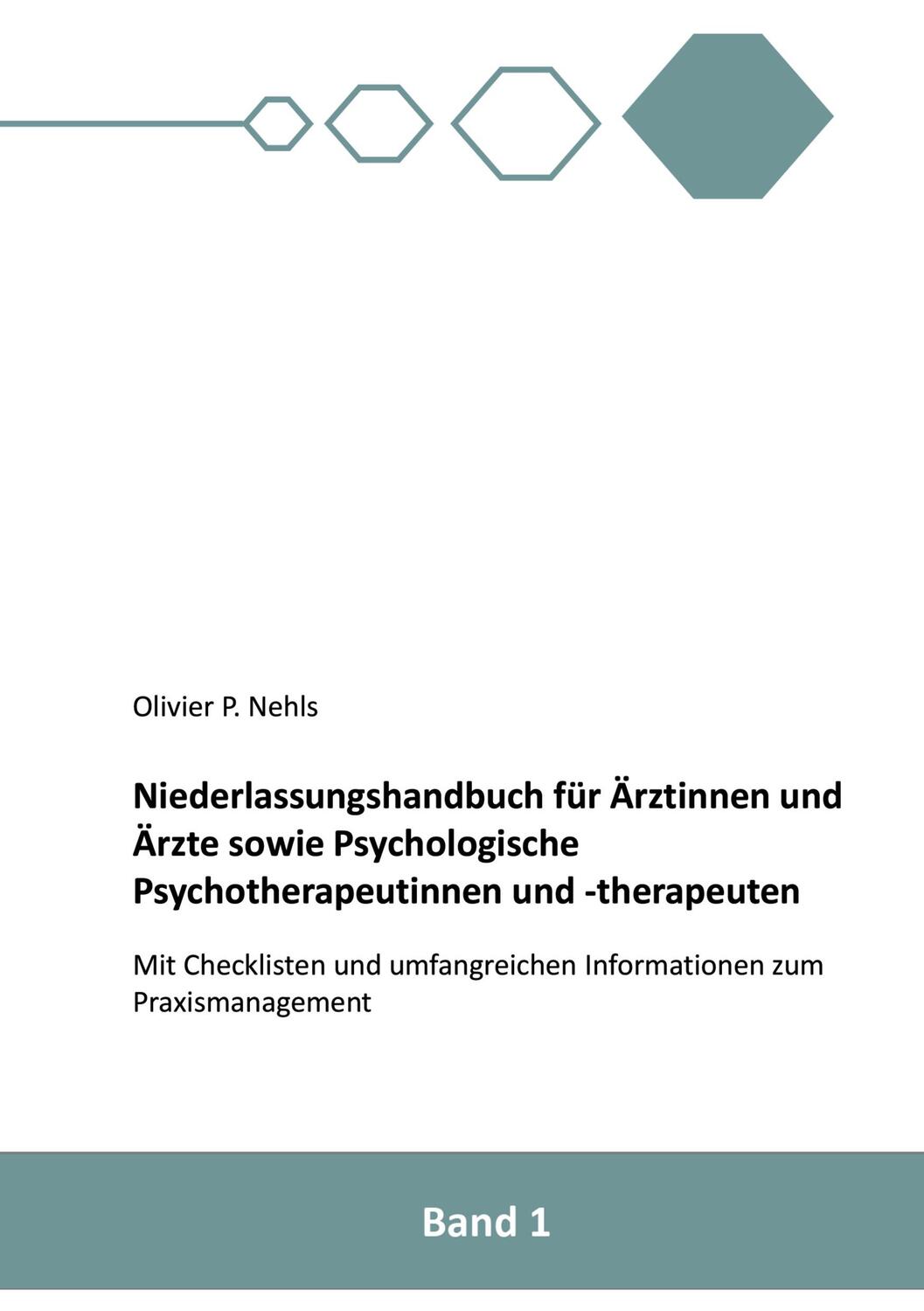 Cover: 9783347302877 | Niederlassungshandbuch für Ärztinnen und Ärzte sowie Psychologische...