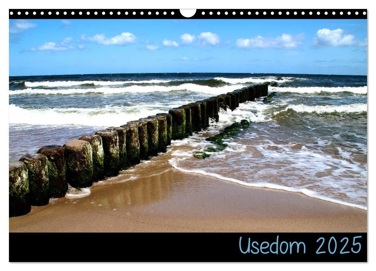 Cover: 9783435822539 | Usedom 2025 (Wandkalender 2025 DIN A3 quer), CALVENDO Monatskalender