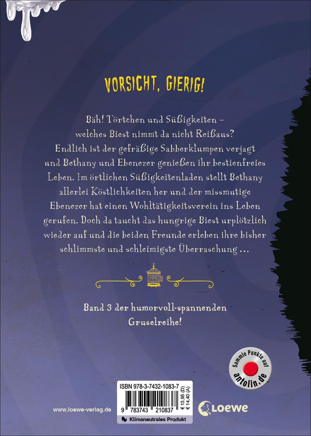 Rückseite: 9783743210837 | Biest &amp; Bethany (Band 3) - Eine schleimige Überraschung | Buch | 2022