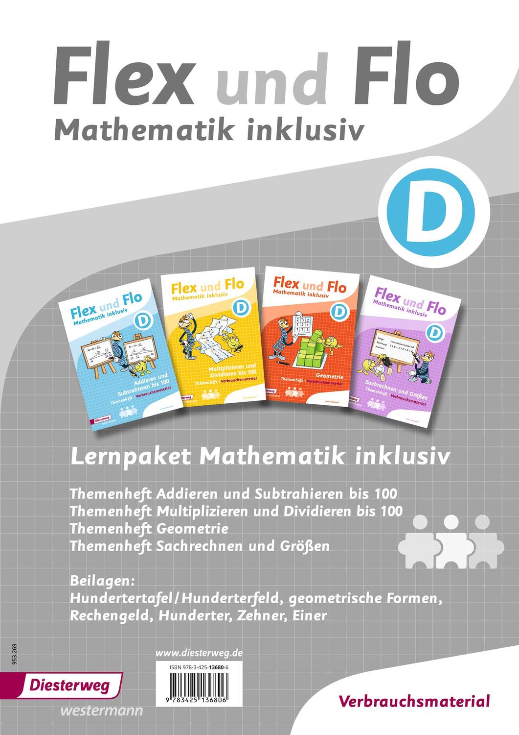 Cover: 9783425136806 | Flex und Flo. Mathematik inklusiv Paket D | Stück | 192 S. | Deutsch