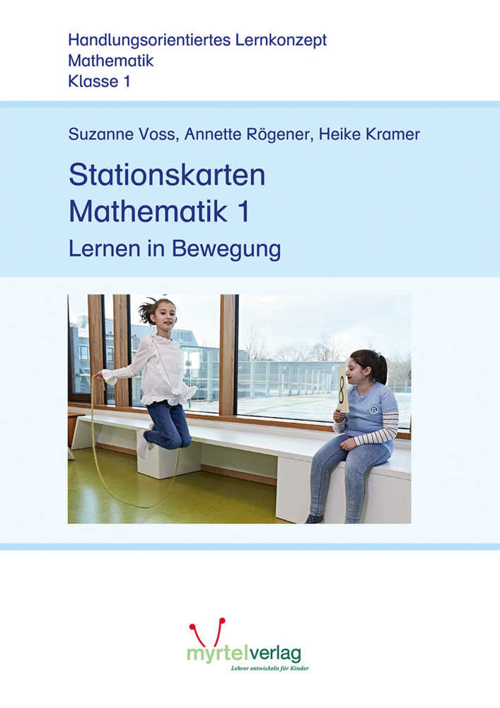 Cover: 9783957094490 | Stationskarten Mathematik 1, m. 1 Buch, 43 Teile | Lernen in Bewegung