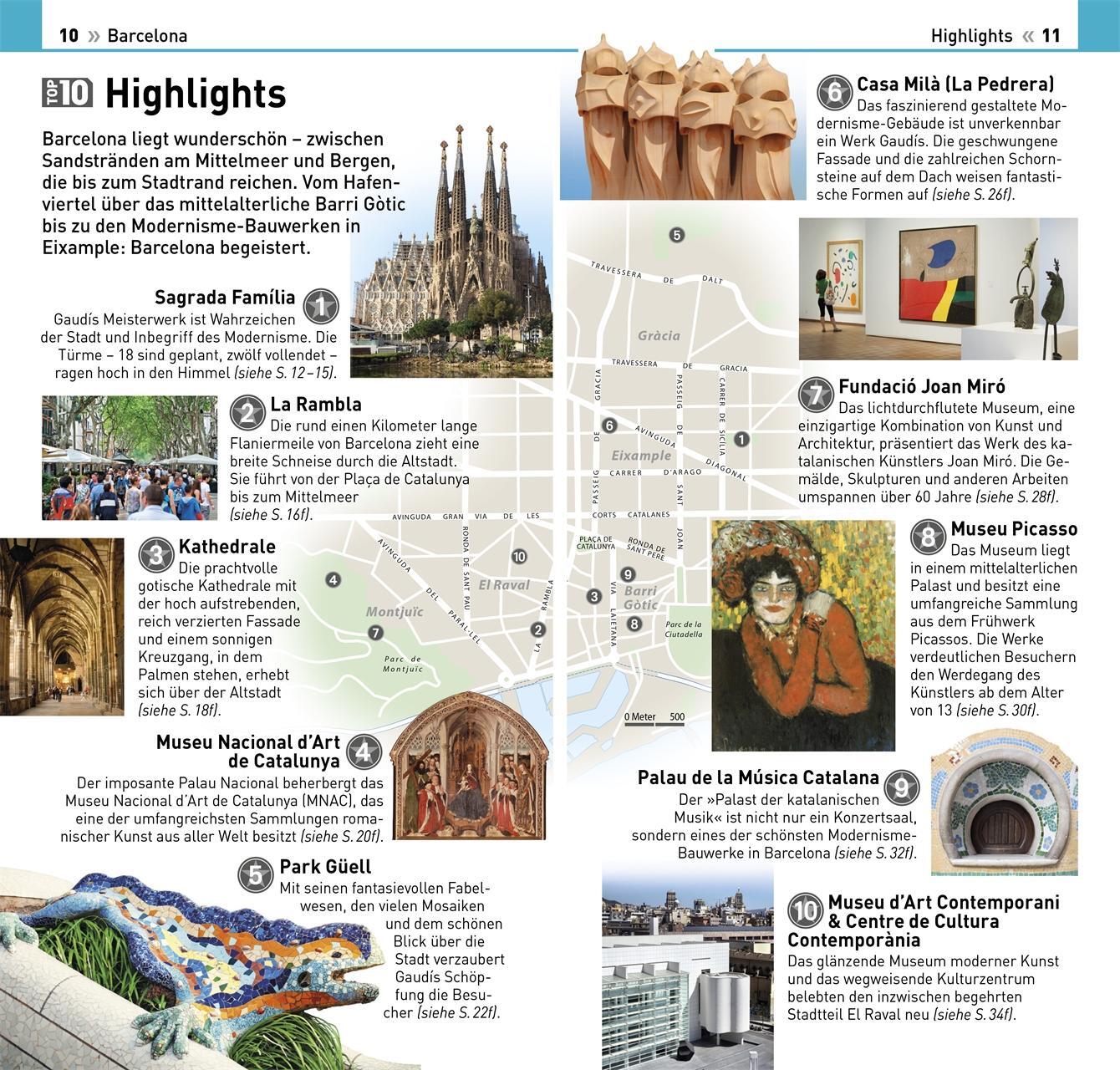 Bild: 9783734206924 | TOP10 Reiseführer Barcelona | Taschenbuch | Top 10-Reiseführer | 2023