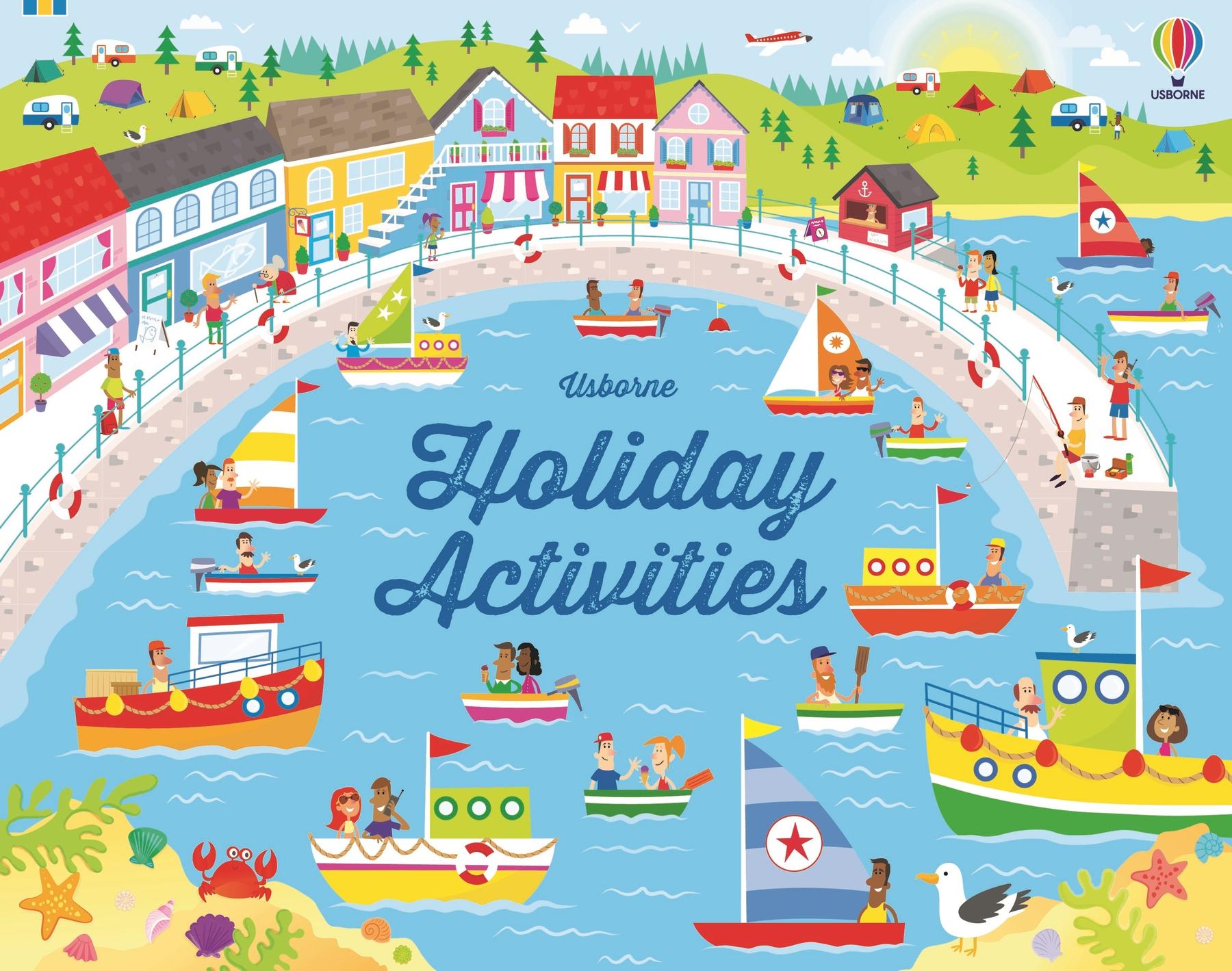 Cover: 9781801316637 | Holiday Activities | A colourful pad full of puzzles and activities