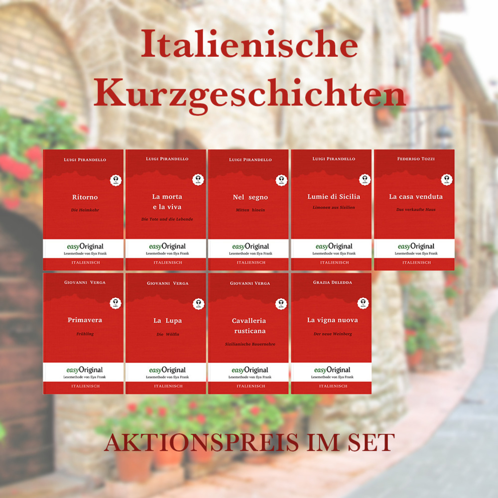 Cover: 9783991126126 | Italienische Kurzgeschichten (mit kostenlosem Audio-Download-Link),...