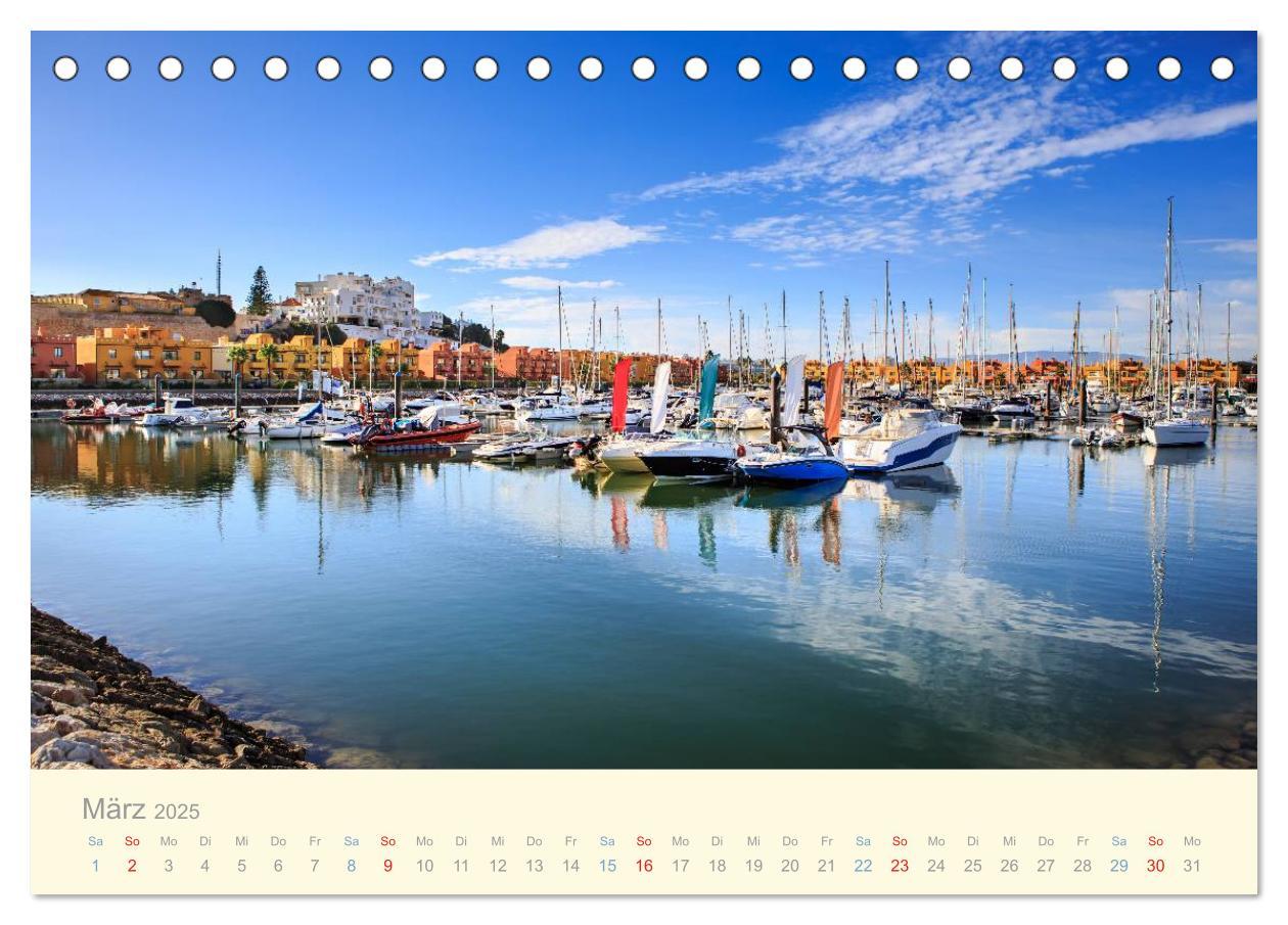 Bild: 9783435477357 | Algarve - Portugals goldene Küste (Tischkalender 2025 DIN A5 quer),...