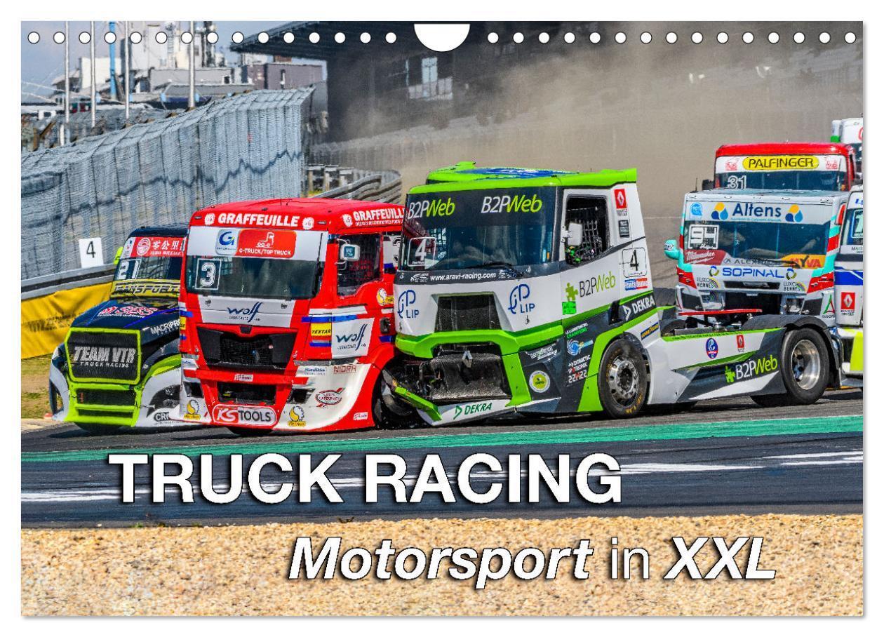 Cover: 9783457157114 | TRUCK RACING - Motorsport in XXL (Wandkalender 2025 DIN A4 quer),...