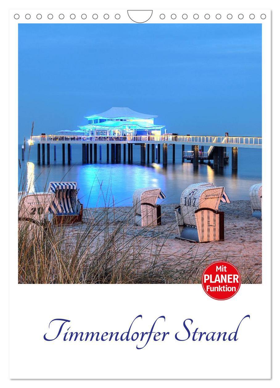 Cover: 9783457023396 | Timmendorfer Strand (Wandkalender 2025 DIN A4 hoch), CALVENDO...