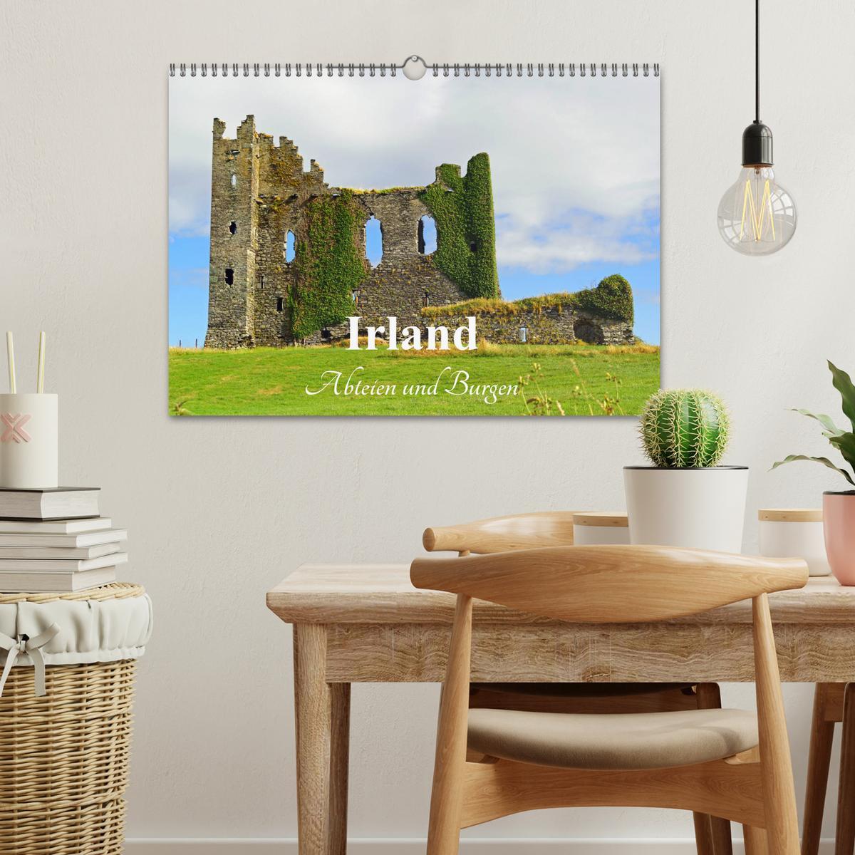 Bild: 9783435253012 | Irland - Abteien und Burgen (Wandkalender 2025 DIN A3 quer),...