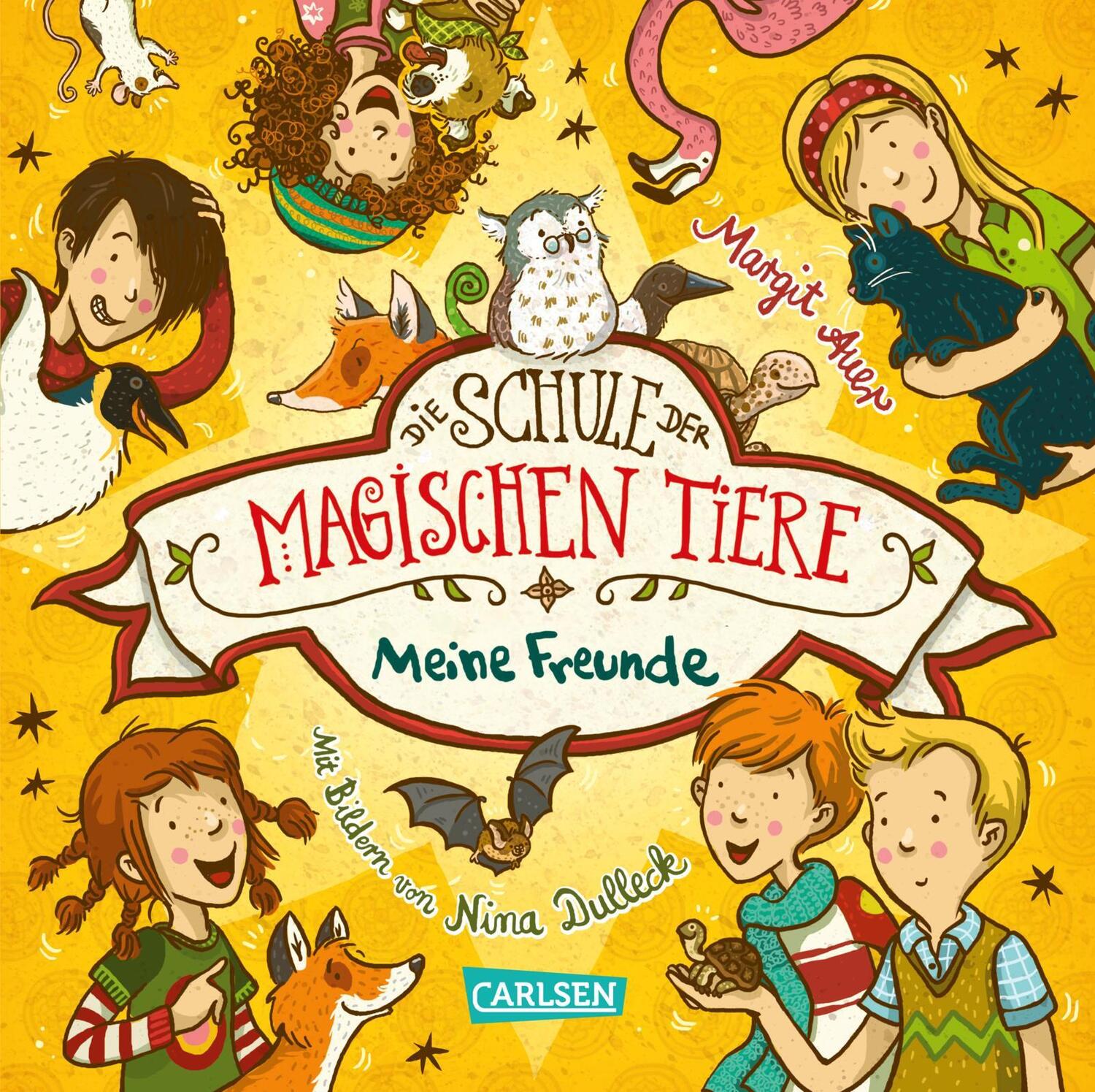 Cover: 9783551650337 | Die Schule der magischen Tiere: Meine Freunde (Freundebuch) | Auer