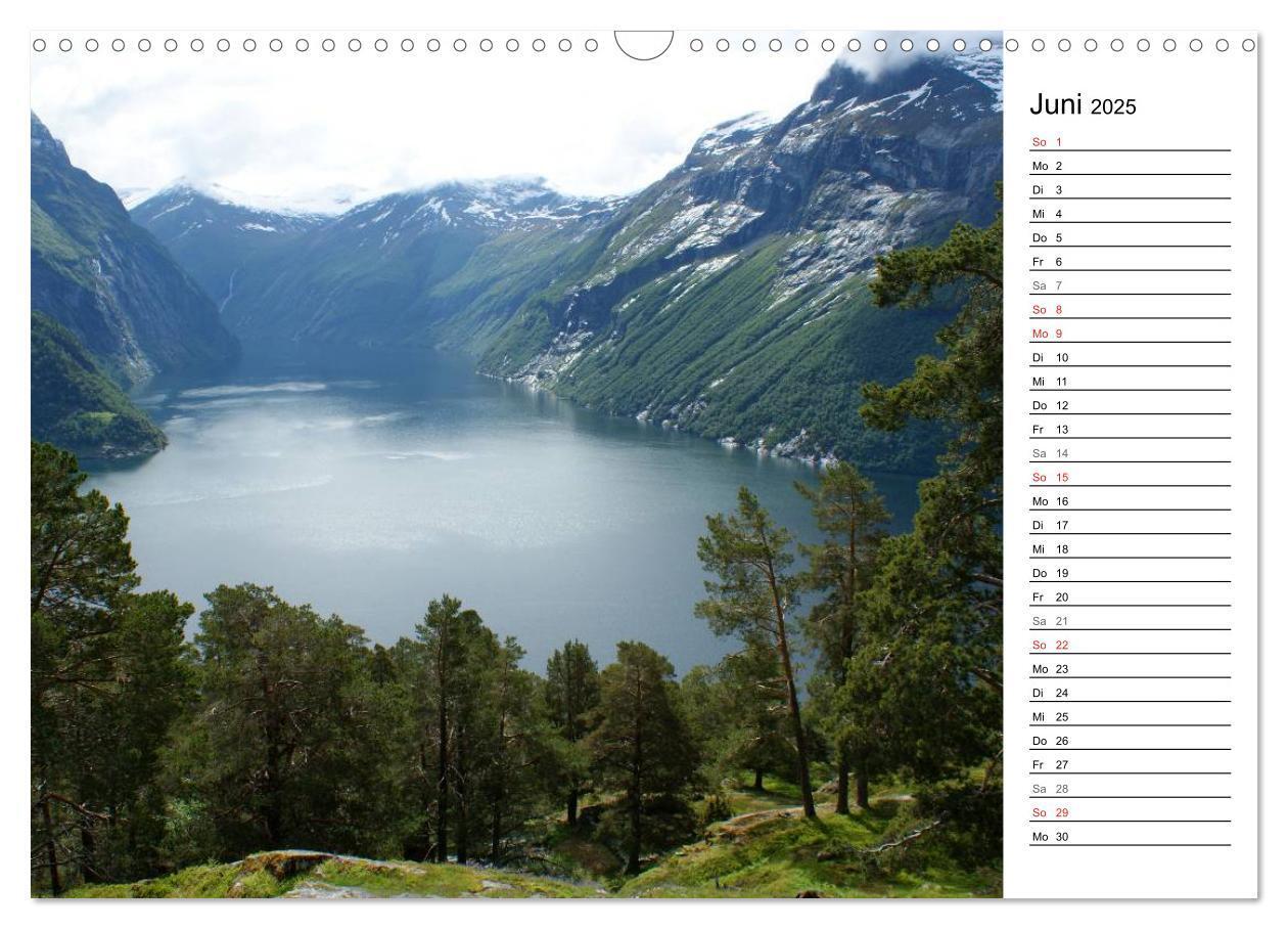 Bild: 9783435464371 | Norwegen und seine Schönheiten 2025 (Wandkalender 2025 DIN A3...