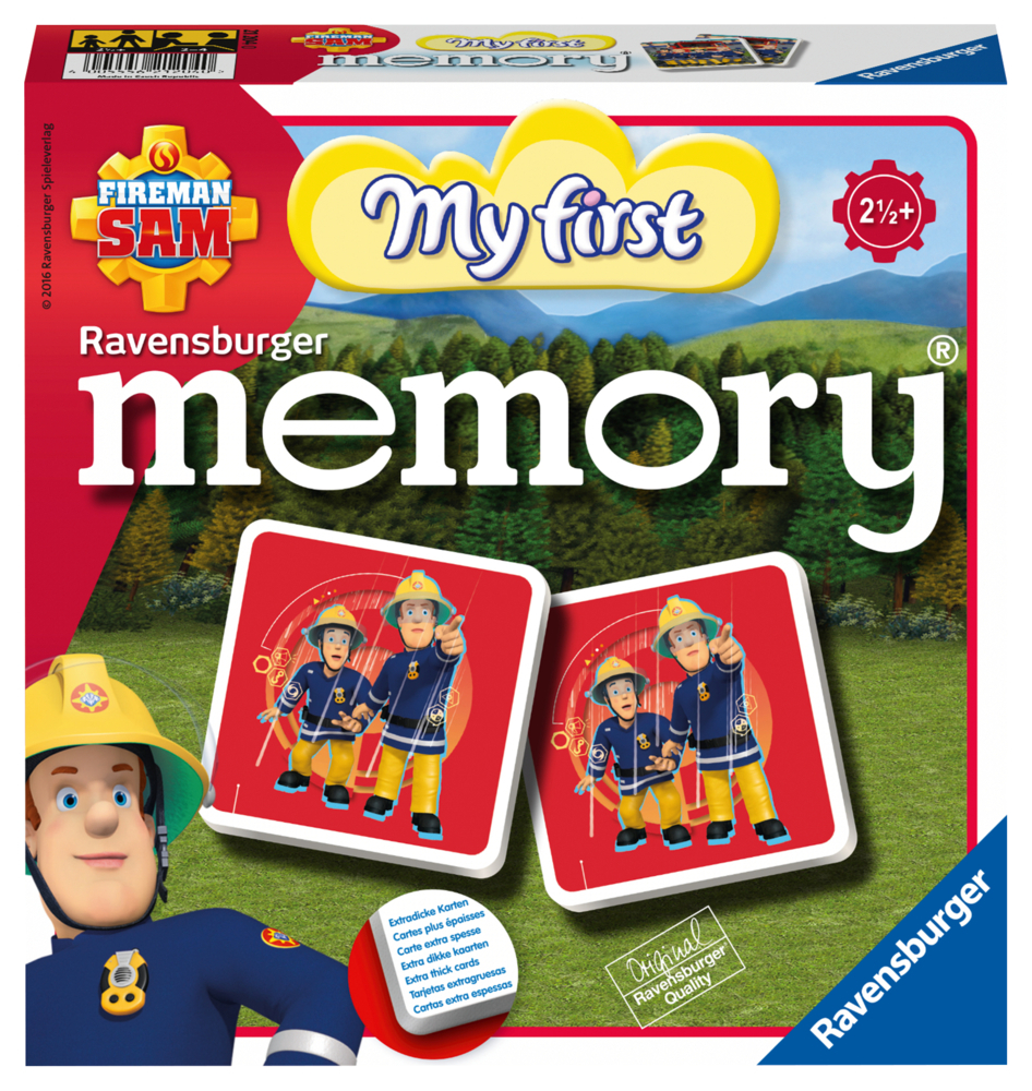 Cover: 4005556212040 | Ravensburger 21204 - Mein erstes memory® Fireman Sam, der...