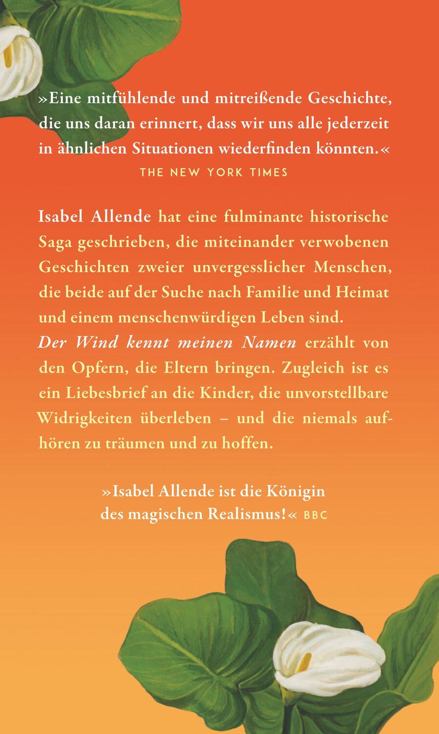 Rückseite: 9783518432006 | Der Wind kennt meinen Namen | Isabel Allende | Buch | 335 S. | Deutsch