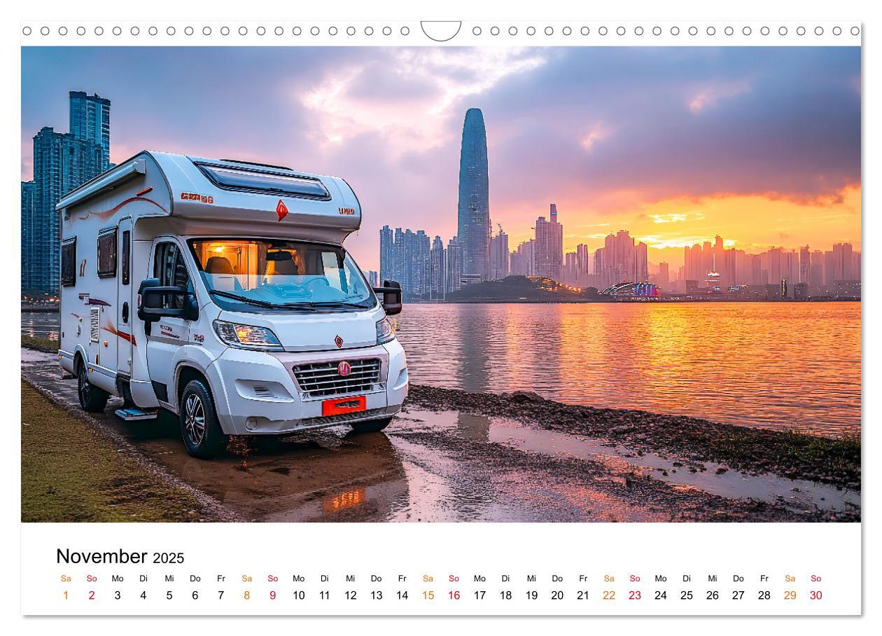 Bild: 9783457212196 | Wohnmobil grenzenlos (Wandkalender 2025 DIN A3 quer), CALVENDO...