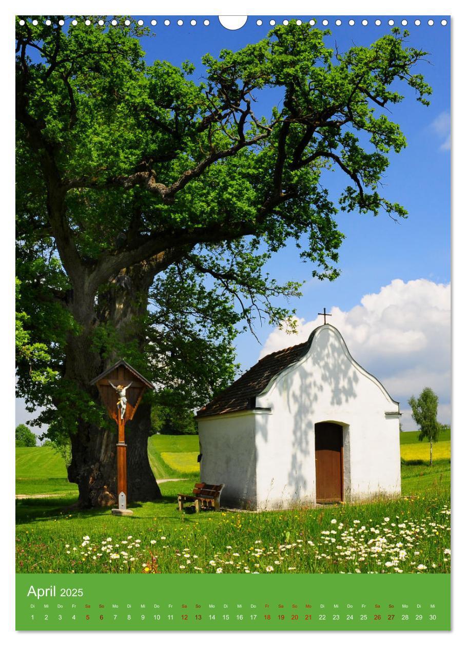 Bild: 9783435872022 | Malerische Kirchen und Kapellen (Wandkalender 2025 DIN A3 hoch),...