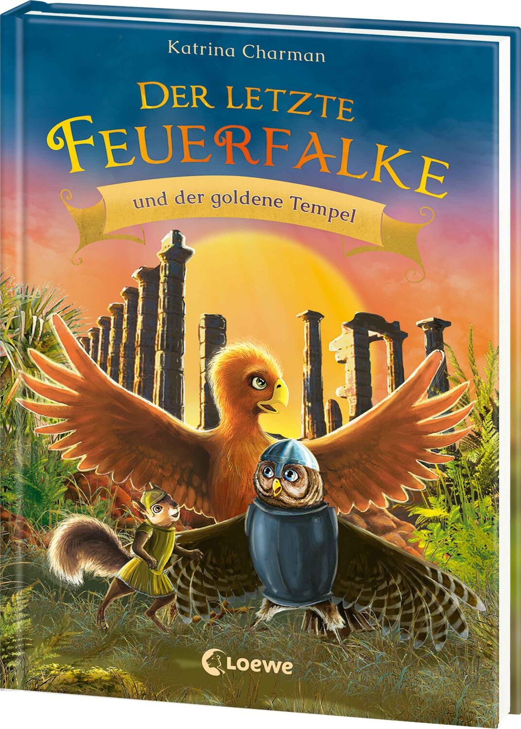 Cover: 9783743217577 | Der letzte Feuerfalke und der goldene Tempel (Band 9) | Charman | Buch