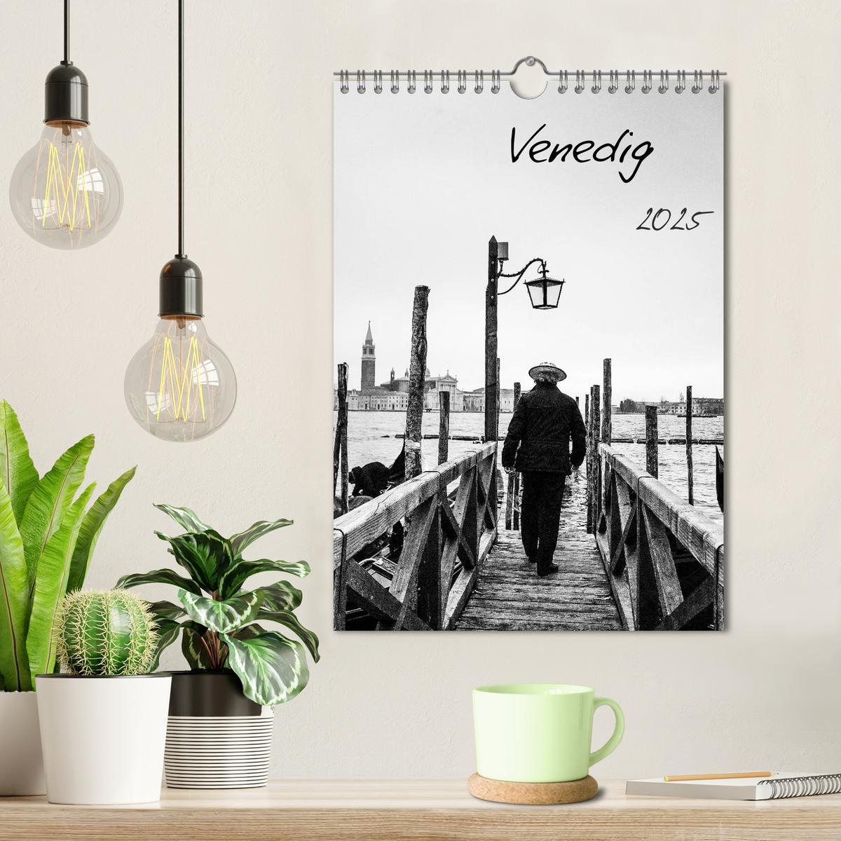 Bild: 9783457087299 | Venedig (Wandkalender 2025 DIN A4 hoch), CALVENDO Monatskalender