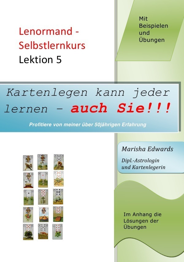 Cover: 9783741846465 | Kartenlegen kann jeder lernen - auch Sie!!! / Lenormand -...