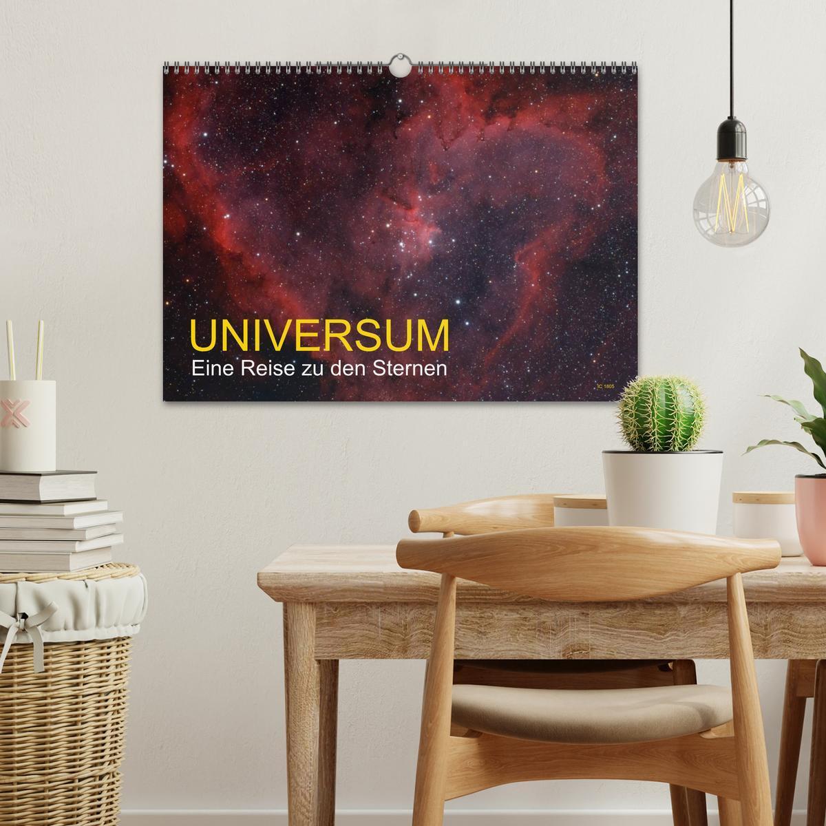 Bild: 9783435643394 | Universum - Eine Reise zu den Sternen (Wandkalender 2025 DIN A3...