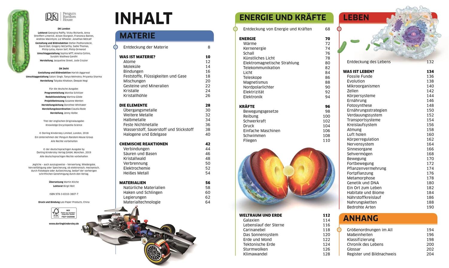 Bild: 9783831038077 | Wissen. Natur &amp; Technik | Naturwissenschaften in spektakulären Bildern