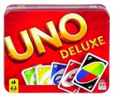 Cover: 27084378078 | Uno Deluxe | Für 2-10 Spieler | Spiel | Deutsch | 2011 | Mattel