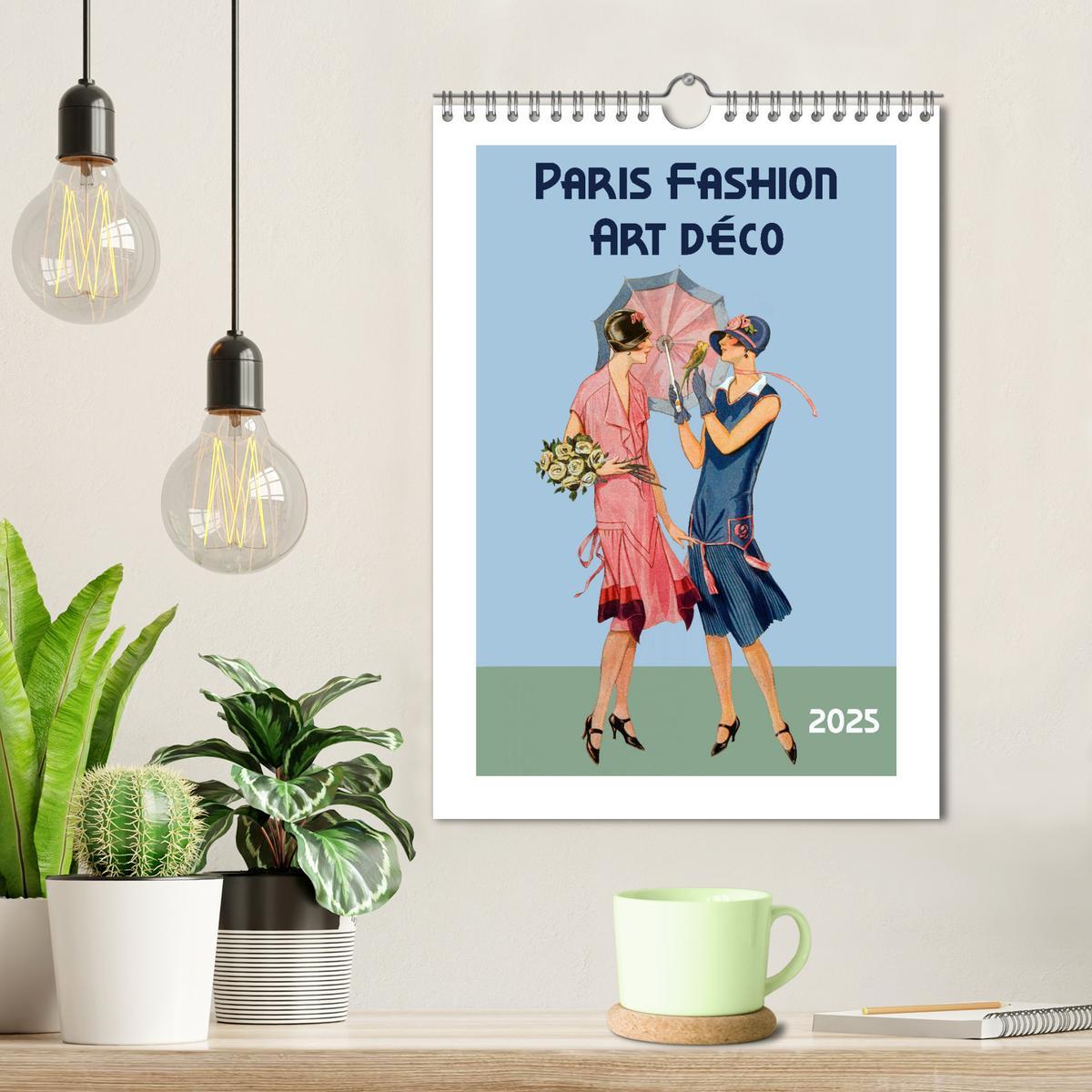 Bild: 9783383967054 | Paris Fashion Art déco (Wandkalender 2025 DIN A4 hoch), CALVENDO...