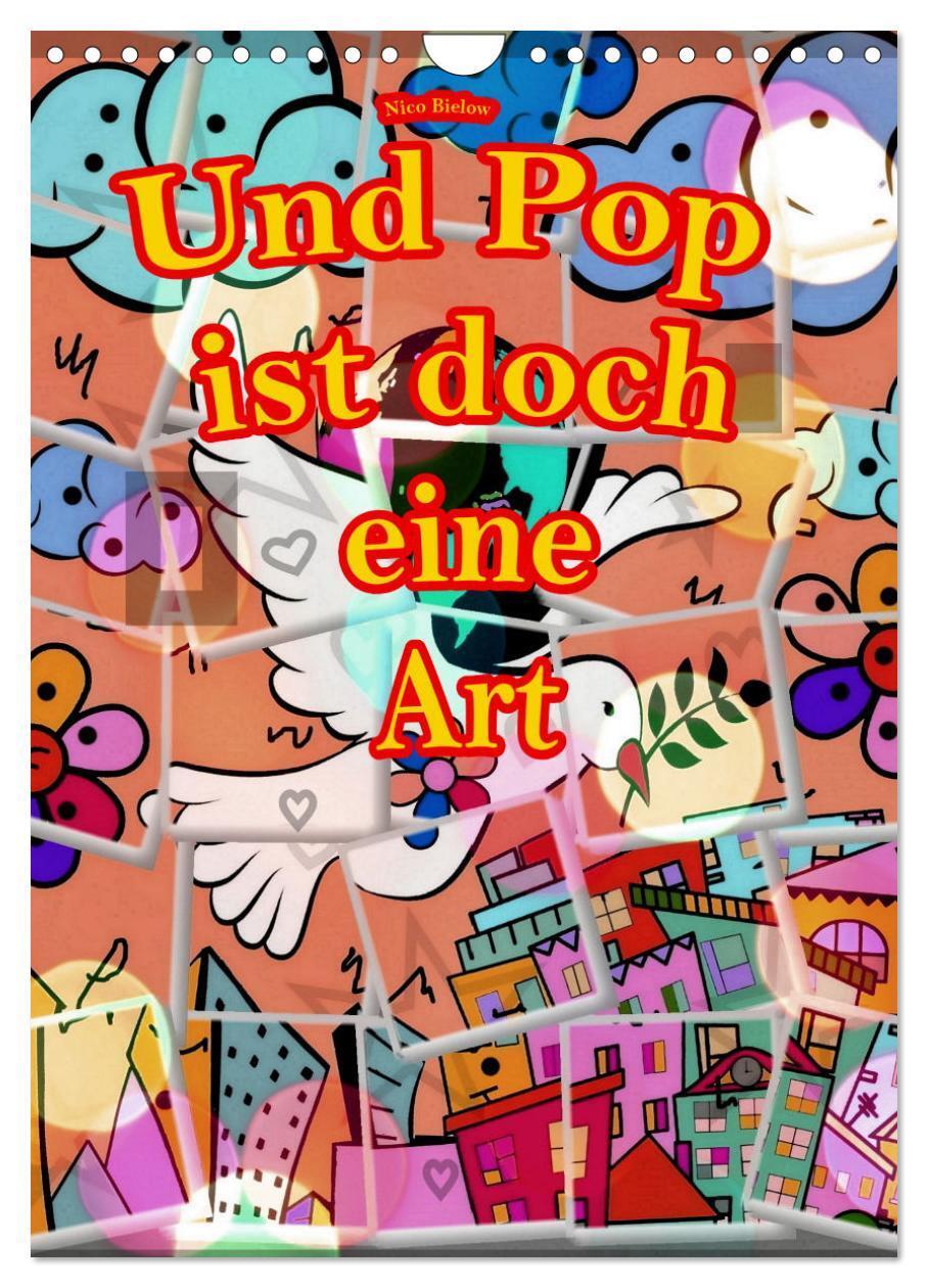 Cover: 9783435899104 | Und Pop ist doch eine Art (Wandkalender 2025 DIN A4 hoch), CALVENDO...