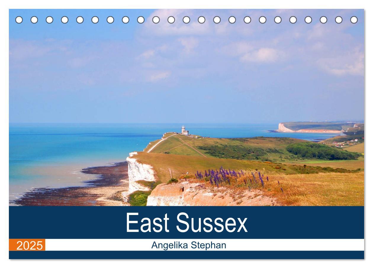 Cover: 9783435172221 | East Sussex (Tischkalender 2025 DIN A5 quer), CALVENDO Monatskalender