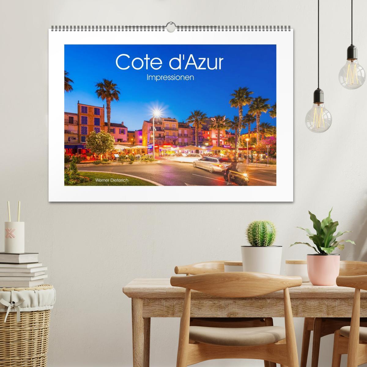 Bild: 9783435592807 | COTE D'AZUR Impressionen (Wandkalender 2025 DIN A2 quer), CALVENDO...