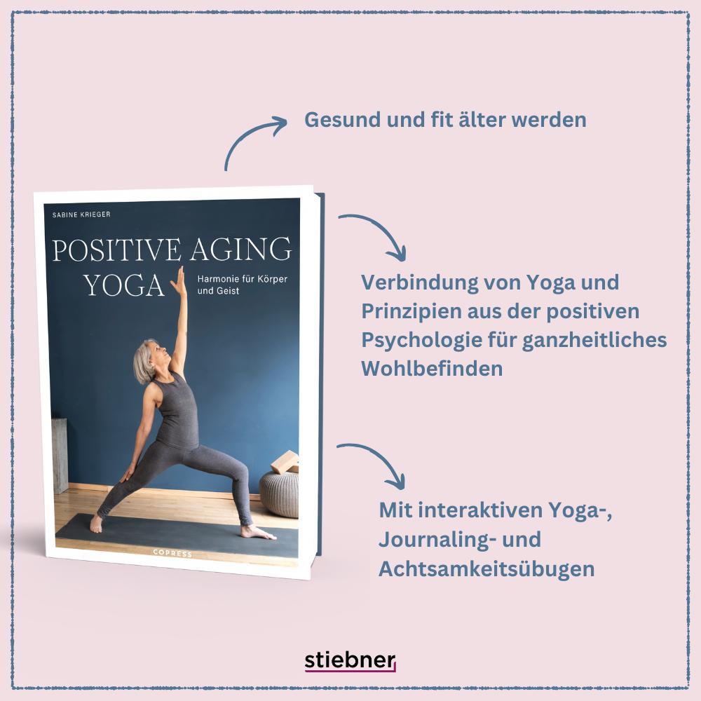 Bild: 9783767913066 | Positive Aging Yoga | Sabine Krieger | Taschenbuch | 224 S. | Deutsch