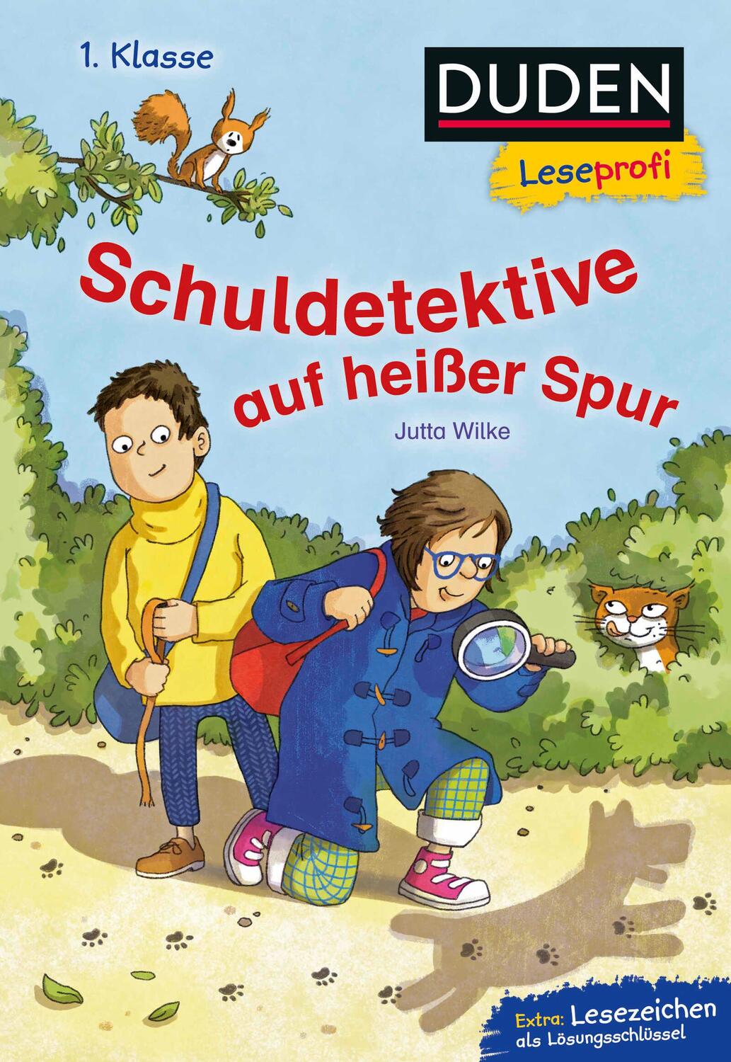 Cover: 9783737334433 | Duden Leseprofi - Schuldetektive auf heißer Spur, 1. Klasse | Wilke