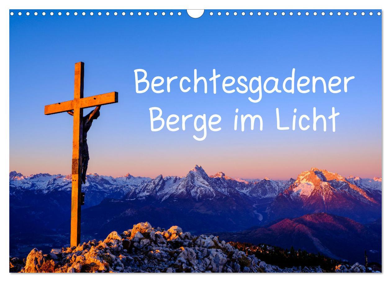 Cover: 9783435155118 | Berchtesgadener Berge im Licht (Wandkalender 2025 DIN A3 quer),...